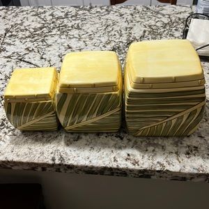 NEW BEAUTIFUL glass jars for your kitchen